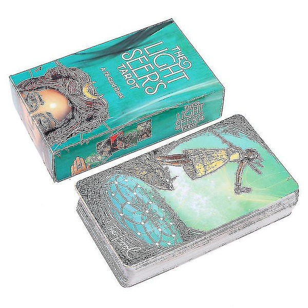 Light Seer's Tarot Card Engelsk Brettspill Spådom Profeti Flerspiller Spill Shytmv