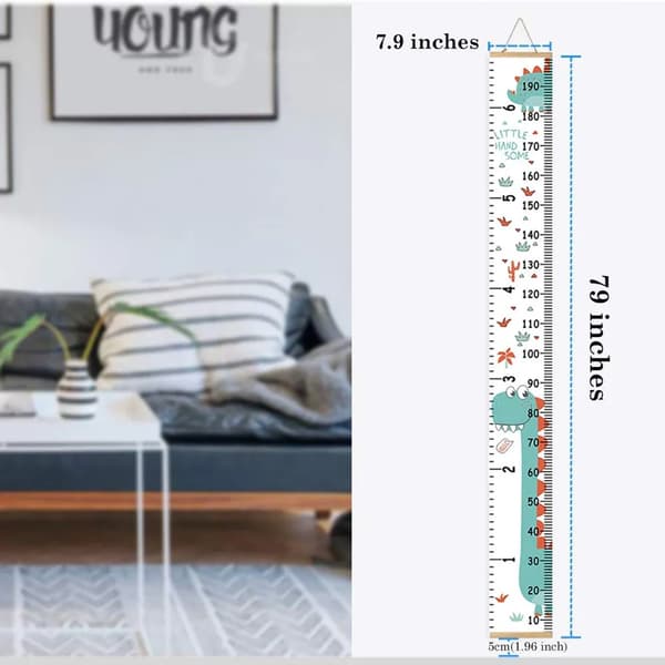 Växtschema för barn Barnens längdschema Längdscheman för baby- och barnrum Tillväxtschema,(DJS)