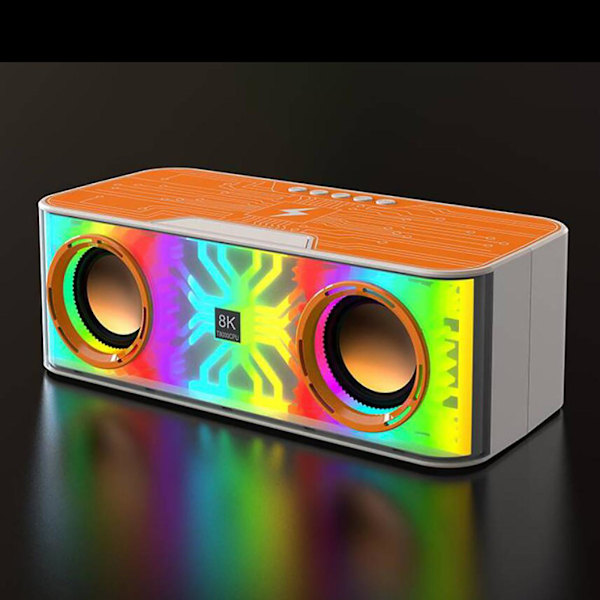 2023 Trådlös laddning Bluetooth-högtalare Multifunktionell bärbar subwoofer Bluetooth-ljud