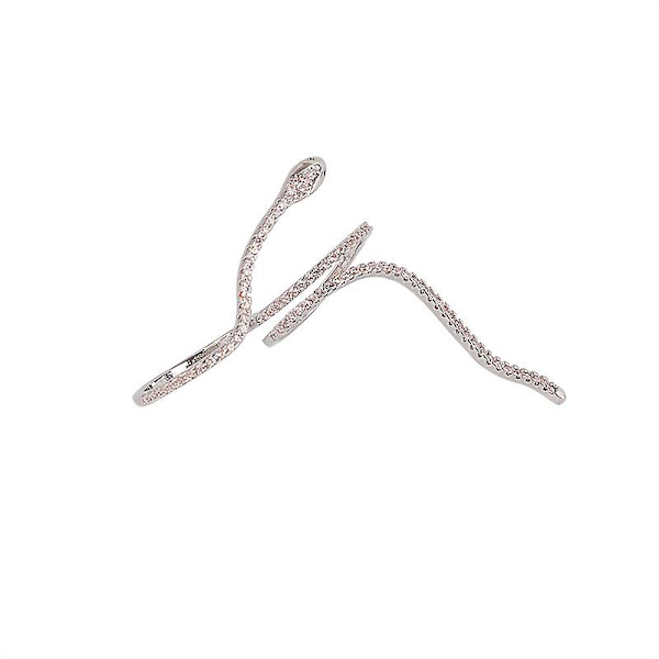 Naturlig Diamant Justerbar Stapelbar Ring