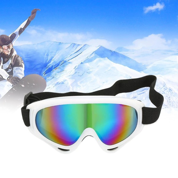 Skibriller Antidugg Snøbriller Uv-beskyttelse Snowboardbriller bøybar For Menn Dame Ungdom