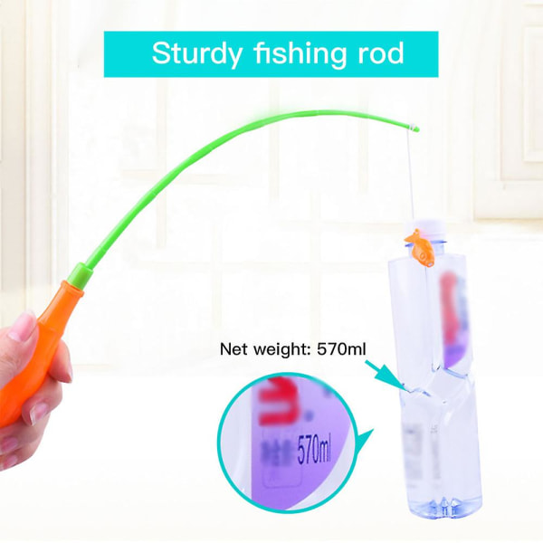 28 stk Magnetisk fiskelekesett for barn Spill fiskespill Utviklingsleker