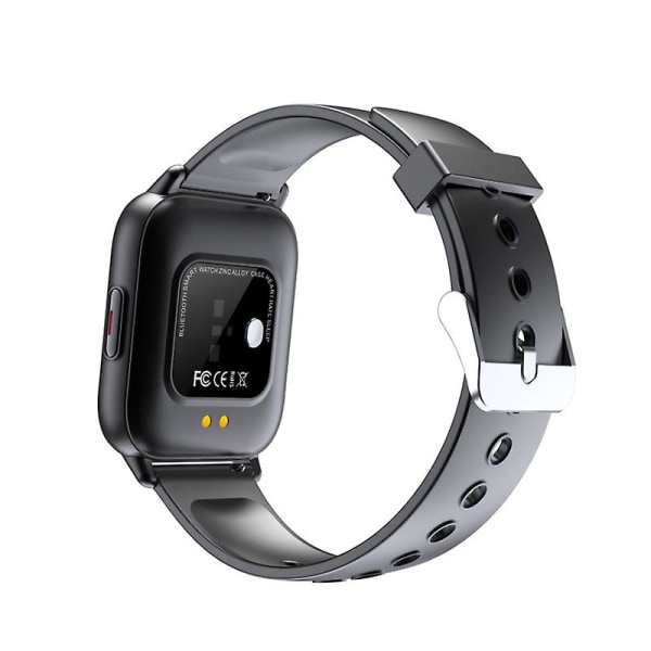 Bluetooth Smart Blodtrycksklocka Smart Watch Bluetooth Puls Blodsyretemperatur Sportarmband（Rosa）