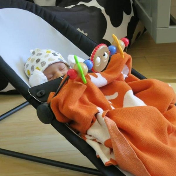 Coax Baby Automatisk Lugnande Baby Gungstol Lugnande Leksak Spjälsäng Hänge Musik Baby Pedagogisk baby