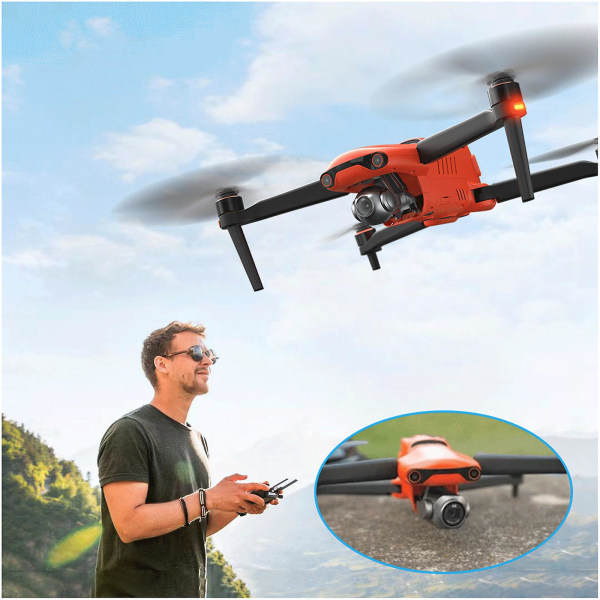2024 FPV Drone med 4K Dual HD-kameraer opgraderet version RC Quadcopter（A）