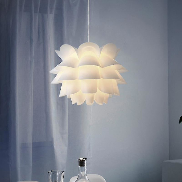 Konst-DIY Lotusblomma Lampa För Heminredning (33x48cm)