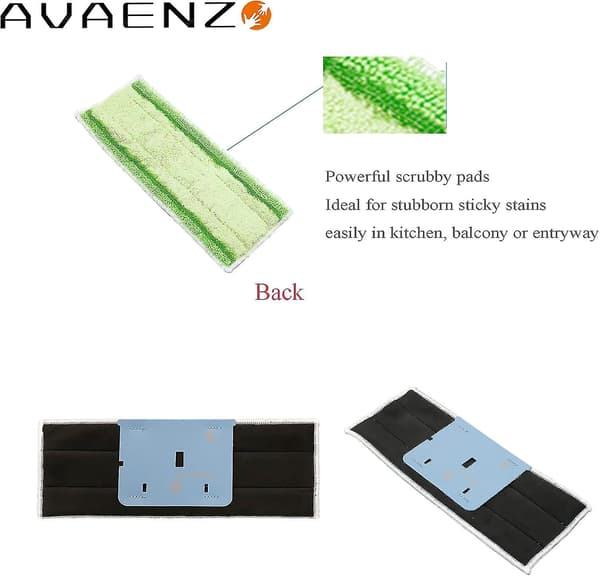 Vaskbare moppeputer for iRobot Braava Jet M6 - 2-pakning
