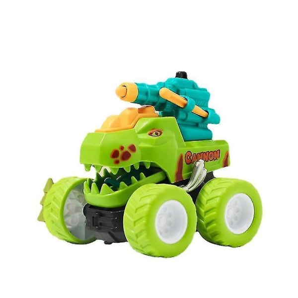 Lasten leluautojen tukkumarkkinat Sarjakuva dinosaurusten heitto inertia maastoajoneuvo Lasten inertiaautolelu (vihreä)