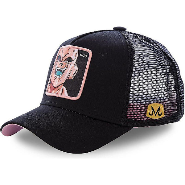 Cartoon Dragon Ball Baseball Cap Anime Net Cap Goku Buu Live Summer Hip Hop Casual Hat Buu