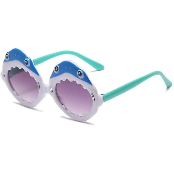 Shark Solbriller Briller Nyhet Morsomt kostyme Solbriller For Gutter Jenter Bursdag Fotorekvisitter Hav Hav Gave（gul）