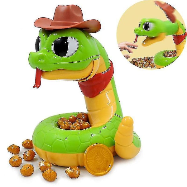 Electric Rattlesnake Toy Tricky Toy Prank Game Skrekkstimulerende dekompresjonsslange