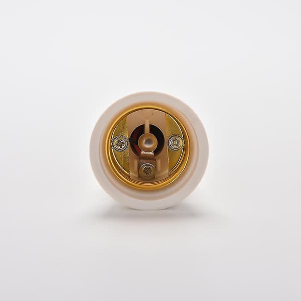 E17 til E27 Sokkel Base LED Halogen CFL Lyspære Lampe Adapter Konverter Holder