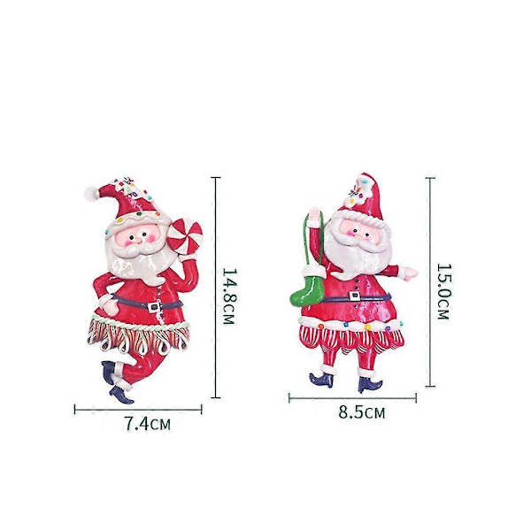 Julgranshängande Juldocka Tomte med Julgransdekoration Ornament Present Idéer