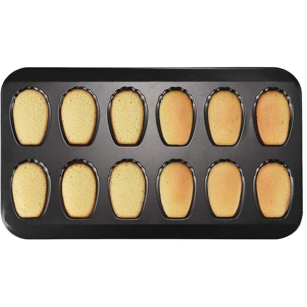 3 st Madeline bakformar Non-stick 12-koppars skalformad form