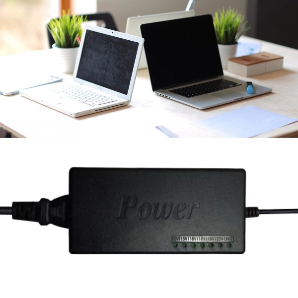 Laptop-strömadapter 96w 8-omvandlare 12-24v justerbar EU-kontakt Hög effekt Bärbar universell notebook Ultrabook-laddare Datortillbehör - Snngv