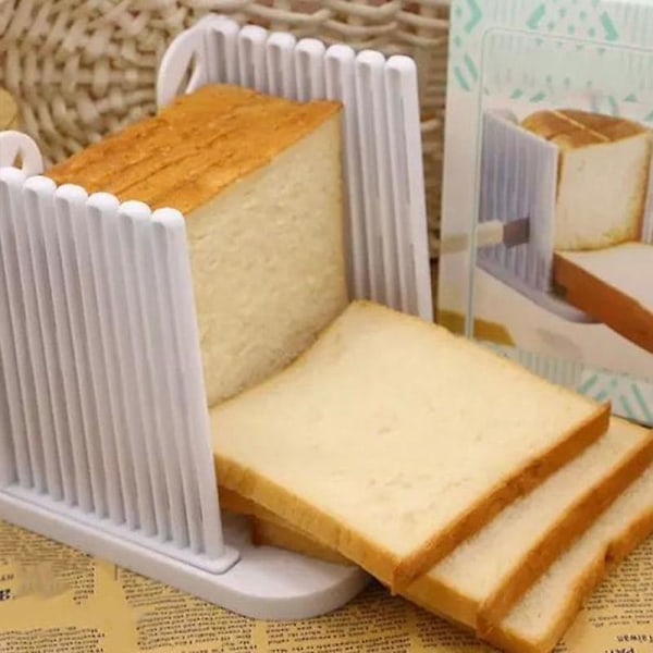 Rektangulär Brödskivare Skärform Toast Bröd Skärning Pro Brödskivare Skärform Maker Skärguide Bröd Köksredskap Skepp
