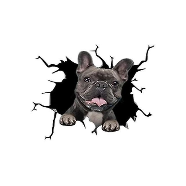 WC-tarrat Seinätarra Koira Halkeileva Auton Tarra Jääkaapin Tarra Kodin Sisustus Pitbull Dachshund Husky Bulldog Halkeileva Kodin Sisustus