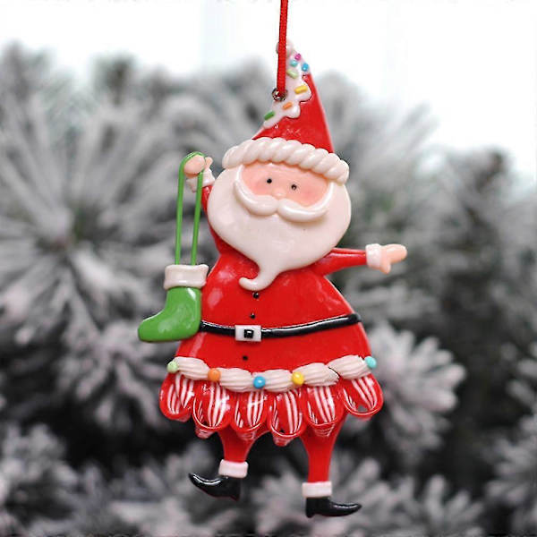 Julgranshängande Juldocka Tomte med Julgransdekoration Ornament Present Idéer