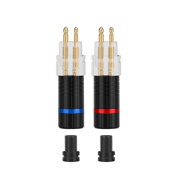 2 st hörlurskabel 2-stifts kontaktkontakt för Hd650 Hd600 Hd580 Hd25 bärbar hörlurskabelstift