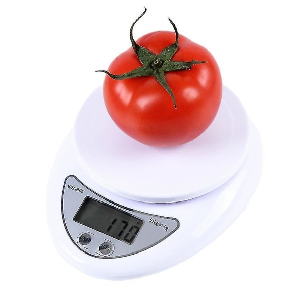 Kjøkkenvekt Elektronisk matlagingsvekt Matvekt 1g-5kg Elektronisk vekt - Sfygv