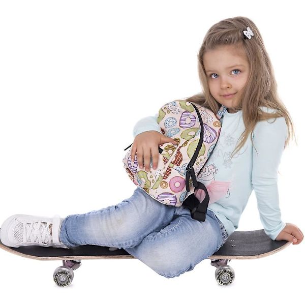 2024, bedårande 10\" Mini Bag Backpack för flickor barn & vuxna (donuts)