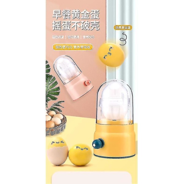 Elintarvikelaatuinen silikageelikokoinen taittokuppi mini ulkokäyttöön tarkoitettu urheiluvedenkeitin, kannettava luova munanpyörittäjälahja lapsille (keltainen)