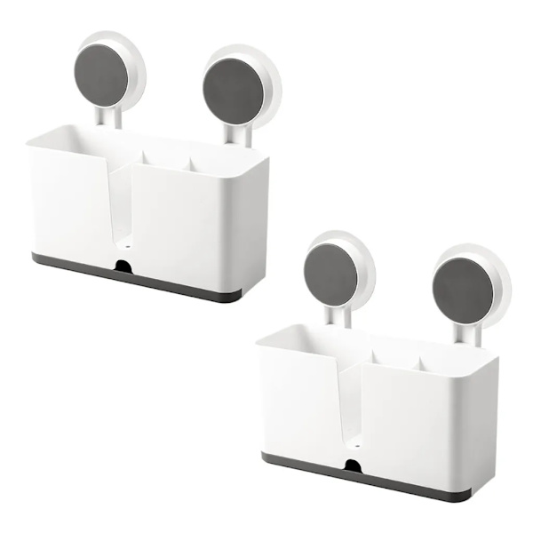 Bestickhållare kök matsal droppbricka besticklåda för köksredskap bestickarrangör caddy, (Antal: 2 stycken;）