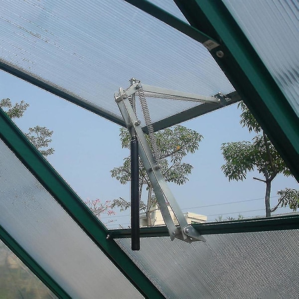 Kasvihuoneen kaksijousinen automaattinen ikkunanavaaja aurinkolämpöherkkä puutarhatuuletin maataloustyökalu