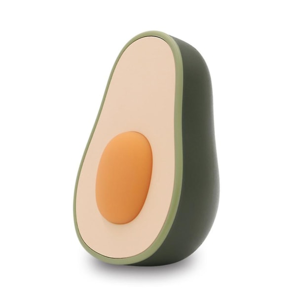 Avocado elektrisk håndvarmer Lille bærbar USB genopladelig kreativ til familier (standard)