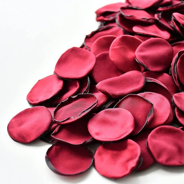 2024, rose silkeblader 200 stykker for bryllup, jul, bursdag, nyttår og andre høytider
