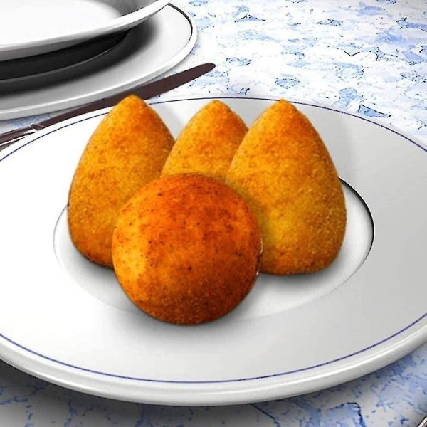 Arancini-form, DIY-risbollform, mångsidig risbollform, hemlagad fylld köttbullsform