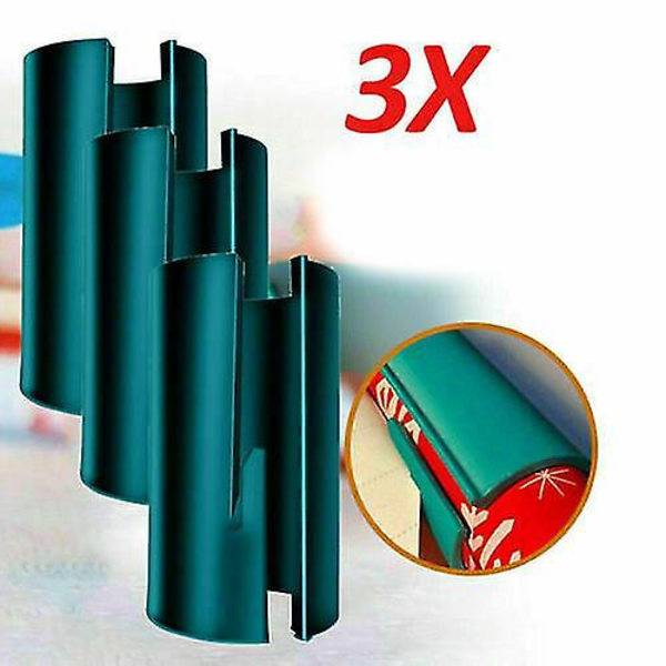 3x Glidande Presentpapperskutter Slipppapper Julklippverktyg