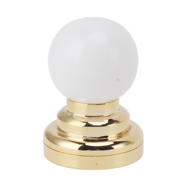 1:12 Dockhus Miniatyr Taklampa Modell Rund LED Taklampa För Barn Mini Hus Dekoration Tillbehör
