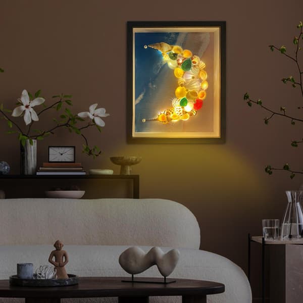 DIY Snäckskal Conch Starrys Sky Lamp