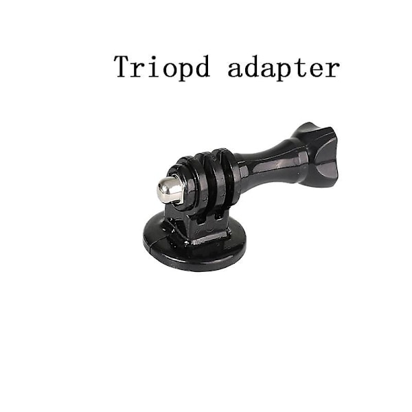 Tillbehör för Gopro Sjcam Sj4000 Eken H9 Xiaomi Yi 4k Sony Dji Osmo Action-kamera, Go Pro Hero 10 9 8 7 6 5 Max Session-kit (stativadapter)
