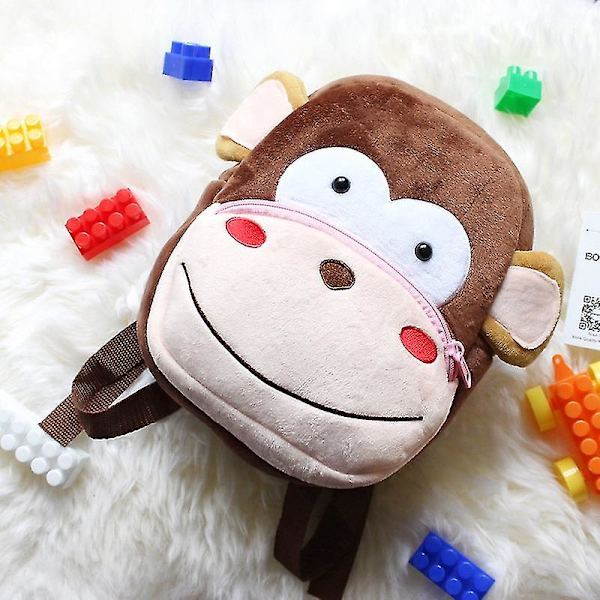 2022 Cartoon Kids Plush Backpacks Mini Kindergarten Schoolbag Plush Animal Backpack Children School Bags Girls Boys Backpack C- Snngv（35）