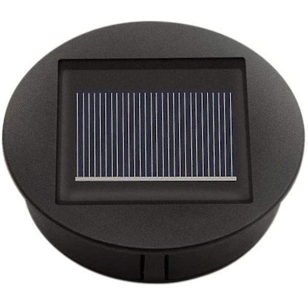 2 stk. 8 cm diameter udskiftning solcellelamper med IP65 vandtæt klare LED'er til solcellelampe, solcellehavebelysning og gør-det-selv