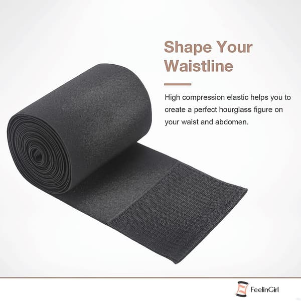 Midjetränare för Kvinnor Sauna Trimmer Bälte Mage Wrap Plus Size (3m)