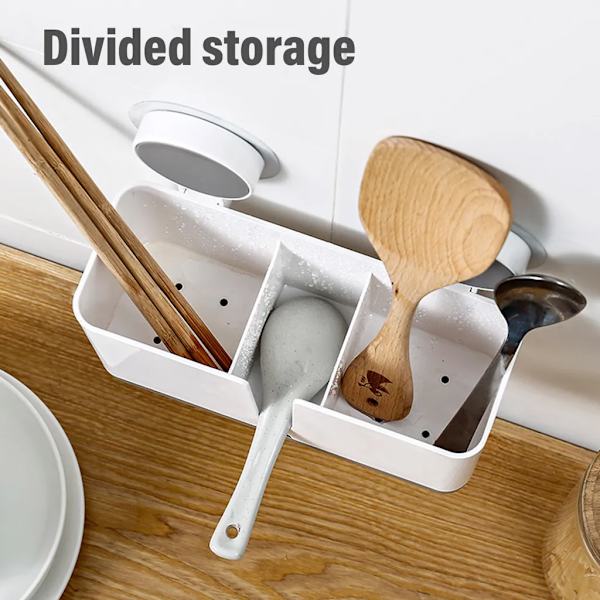 Bestickhållare kök matsal droppbricka besticklåda för köksredskap bestickarrangör caddy, (Antal: 2 stycken;）