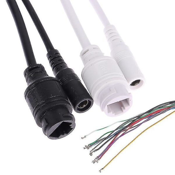 Cctv Poe Ip-nätverkskamera Pcb-videokabel Rj45 Honkontakter