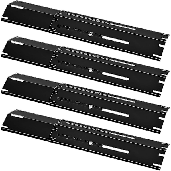 4 stk justerbare varmefordelere, 30-53 cm varmeplate gassgrillsett grilltilbehør redskap for de fleste gassgriller universell grillreservedel