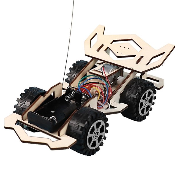3D-puinen palapeli kilpa-lasten lelu kokoonpano veneen kilpakoulutus 3D-malli