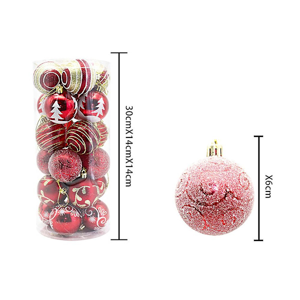 24 st julgranskulor för DIY