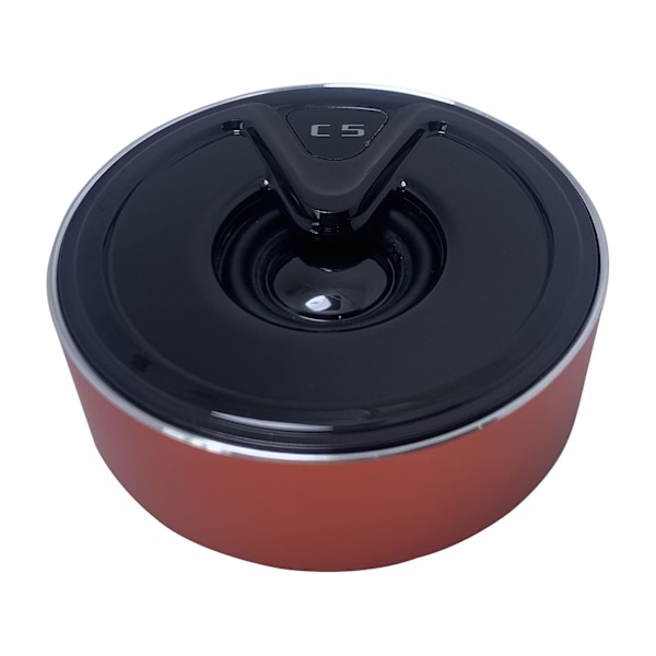C5 Metall Bluetooth-högtalare Ring Trådlös Mini Aluminiumlegering Tung Bas Present