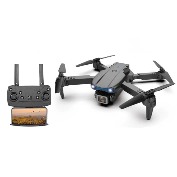 2024 FPV- drone med 4K Dual HD-kameror Uppgraderad version RC Quadcopter（A）