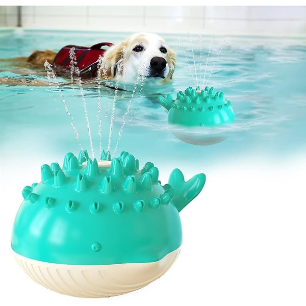 Lemmikkieläimen kelluva kylpyamme - Kestävä koiran uima-allaslelu - Koiran uintitarvikkeet - Molaarinen puremislelu keltainen