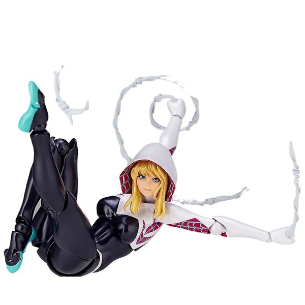 Marvel Spider-man: Spider-gwen Toy Action Figur Leksaker Ornament Dekoration För Barn Vuxna