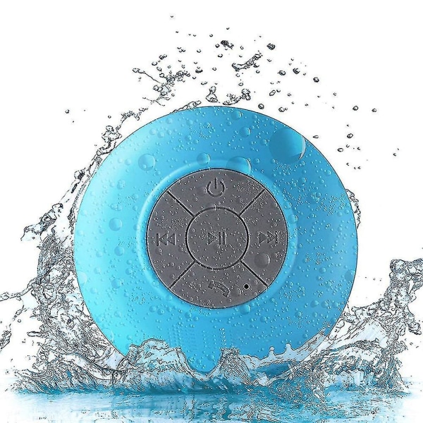 Mini vattentät Bluetooth högtalarlåda, 3.0 Bluetooth högtalare Bluetooth utomhus vattentät stor sugkopp Bluetooth