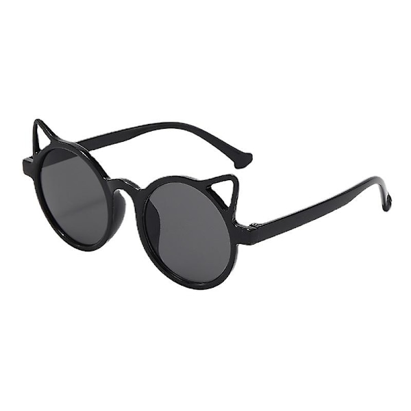 Nya barns mode solglasögon flicka söt liten kattformad solglasögon söt pojke utomhus solskydd glasögon UV400 Oculos De Sol（A3）