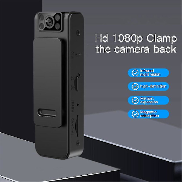 Ny HD 1080p brusreducerande kamera, bärbar bärbar nattvisioninspelare